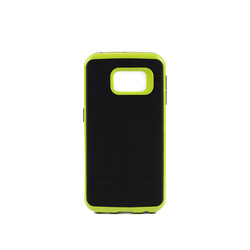 Galaxy S6 Edge Case Zore İnfinity Motomo Cover Green