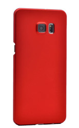 Galaxy S6 Edge Plus Kılıf Zore 3A Rubber Kapak Kırmızı