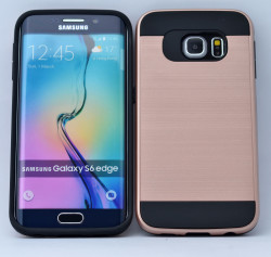 Galaxy S6 Edge Plus Kılıf Zore Kans Kapak Rose Gold