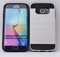 Galaxy S6 Edge Plus Kılıf Zore Kans Kapak Gri