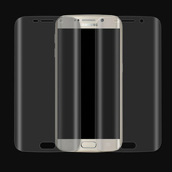 Galaxy S6 Edge Zore Süper Pet Ekran Koruyucu Jelatin Renksiz