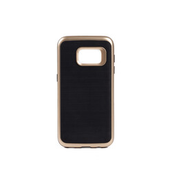 Galaxy S7 Case Zore İnfinity Motomo Cover Gold