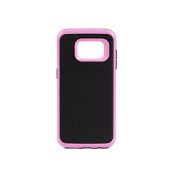 Galaxy S7 Edge Case Zore İnfinity Motomo Cover Light Pink