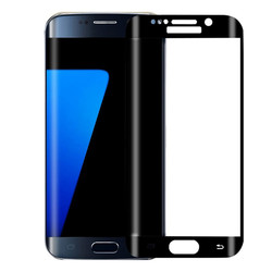 Galaxy S7 Edge Zore Süper Pet Ekran Koruyucu Jelatin Siyah