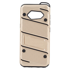 Galaxy S8 Case Zore Iron Cover Gold
