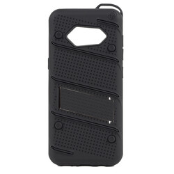Galaxy S8 Case Zore Iron Cover Black