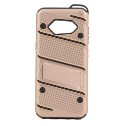Galaxy S8 Case Zore Iron Cover Rose Gold
