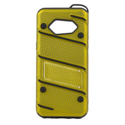 Galaxy S8 Case Zore Iron Cover Green