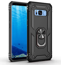 Galaxy S8 Case Zore Vega Cover Black