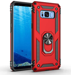 Galaxy S8 Case Zore Vega Cover Red