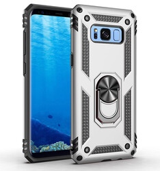 Galaxy S8 Case Zore Vega Cover Grey