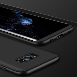 Galaxy S8 Kılıf Zore Ays Kapak Siyah