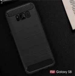 Galaxy S8 Kılıf Zore Room Silikon Kapak Siyah