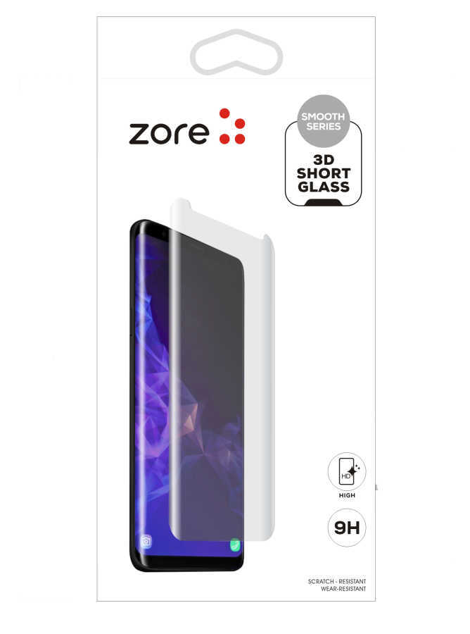 Galaxy S8 Plus Zore 3D Short Glass Ekran Koruyucu - 3