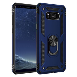 Galaxy S8 Plus Case Zore Vega Cover Blue