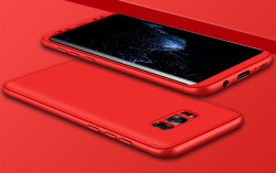 Galaxy S8 Plus Kılıf Zore Ays Kapak Kırmızı