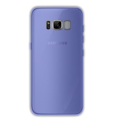 Galaxy S8 Plus Kılıf Zore Ultra İnce Silikon Kapak 0.2 mm Mavi