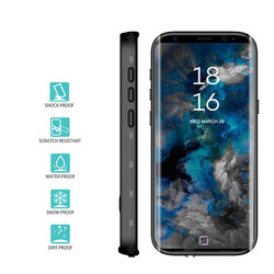 Galaxy S9 Case 1-1 Waterproof Case Black