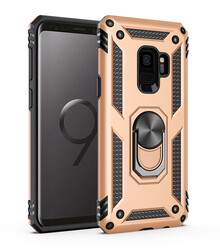 Galaxy S9 Case Zore Vega Cover Gold