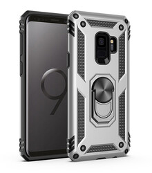 Galaxy S9 Case Zore Vega Cover Grey