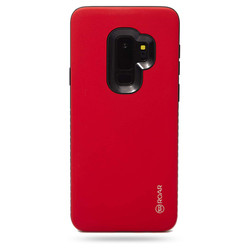 Galaxy S9 Kılıf Roar Rico Hybrid Kapak Kırmızı