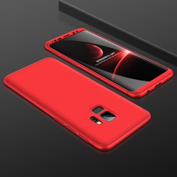 Galaxy S9 Kılıf Zore Ays Kapak Kırmızı