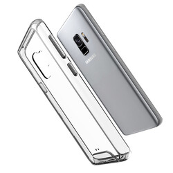 Galaxy S9 Kılıf Zore Gard Silikon Renksiz