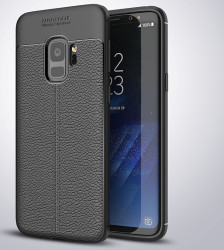 Galaxy S9 Kılıf Zore Niss Silikon Kapak Siyah