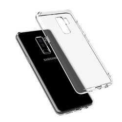 Galaxy S9 Plus Case Zore Süper Silikon Cover Colorless