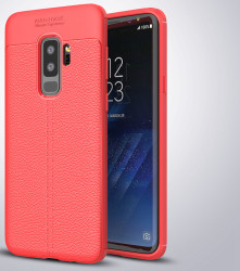 Galaxy S9 Plus Kılıf Zore Niss Silikon Kapak Kırmızı