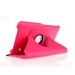 Galaxy Tab 4 8.0 T330 Zore Rotatable Stand Case Pink