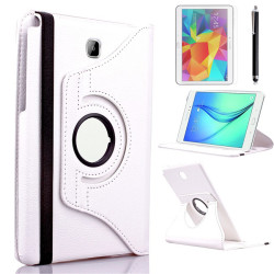 Galaxy Tab A 10.1 2016 P580 Zore Dönebilen Standlı Kılıf Beyaz