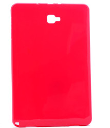 Galaxy Tab A 10.1 2016 P580 Kılıf Zore Tablet Süper Silikon Kapak Pembe