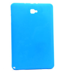 Galaxy Tab A 10.1 (2016) P585 Kılıf Zore Tablet Süper Silikon Kapak Mavi
