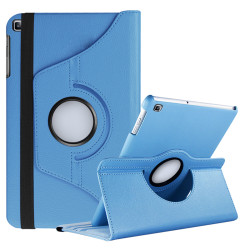 Galaxy Tab A 10.1 (2019) T510 Zore Dönebilen Standlı Kılıf Mavi