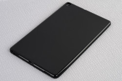 Galaxy Tab A 10.1 (2019) T510 Kılıf Zore Tablet Süper Silikon Kapak Siyah