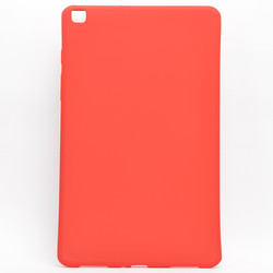 Galaxy Tab A 8.0 (2019) T290 Kılıf Zore Sky Tablet Silikon Kırmızı