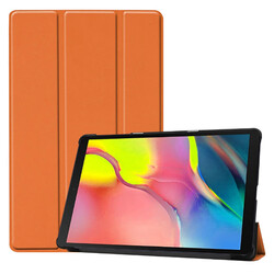 Galaxy Tab A 8.0 (2019) T290 Zore Smart Cover Stand 1-1 Case Orange
