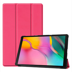Galaxy Tab A 8.0 (2019) T290 Zore Smart Cover Stand 1-1 Case Pink