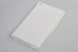 Galaxy Tab A 8.0 T290 Kılıf Zore Tablet Süper Silikon Kapak Beyaz