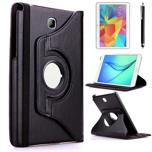 Galaxy Tab A T550 9.7 Zore Dönebilen Standlı Kılıf - 2