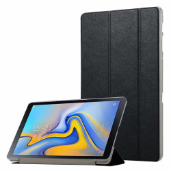 Galaxy Tab A T590 Zore Smart Cover Standlı 1-1 Kılıf Siyah