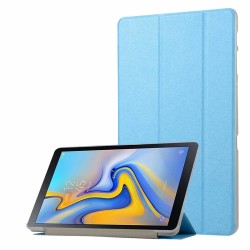 Galaxy Tab A T590 Zore Smart Cover Standlı 1-1 Kılıf Mavi