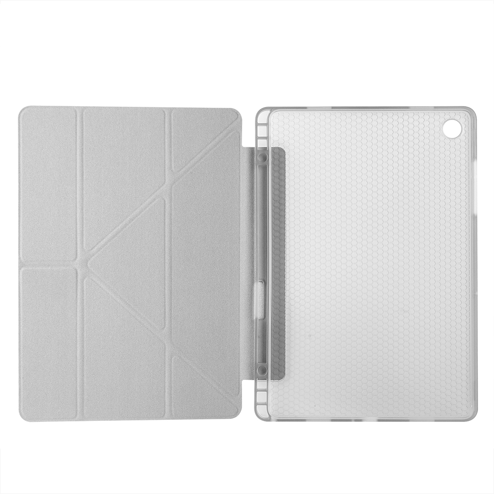 Galaxy Tab A11 Plus Kılıf Zore Tri Folding Kalem Bölmeli Standlı Kılıf - 36