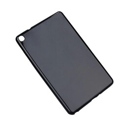 Galaxy Tab A7 Lite T225 Kılıf Zore Tablet Süper Silikon Kapak Siyah