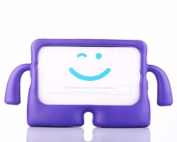 Galaxy Tab A7 Lite T225 Zore iBuy Stand Tablet Case Purple