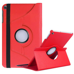 Galaxy Tab A7 Lite T225 Zore Rotatable Stand Case Red