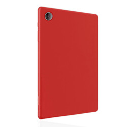 Galaxy Tab A8 10.5 SM-X200 (2021) Zore Beg Tablet Silikon Kırmızı
