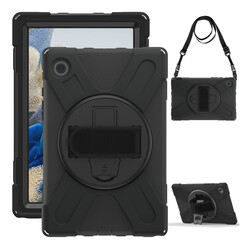 Galaxy Tab A8 10.5 SM-X200 (2021) Zore Defender Tablet Silicon Black