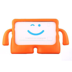 Galaxy Tab A8 10.5 SM-X200 (2021) Zore iBuy Stand Tablet Case Orange
